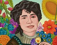 △ Mujer, Poeta, Feminista: Rosalía de Castro: ▲ Frau, Dichterin, Feministin
