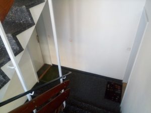 Escalera interior de la casa Das Treppenhaus