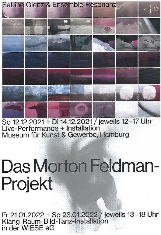 Flyer Morton-Feldman-Projekt