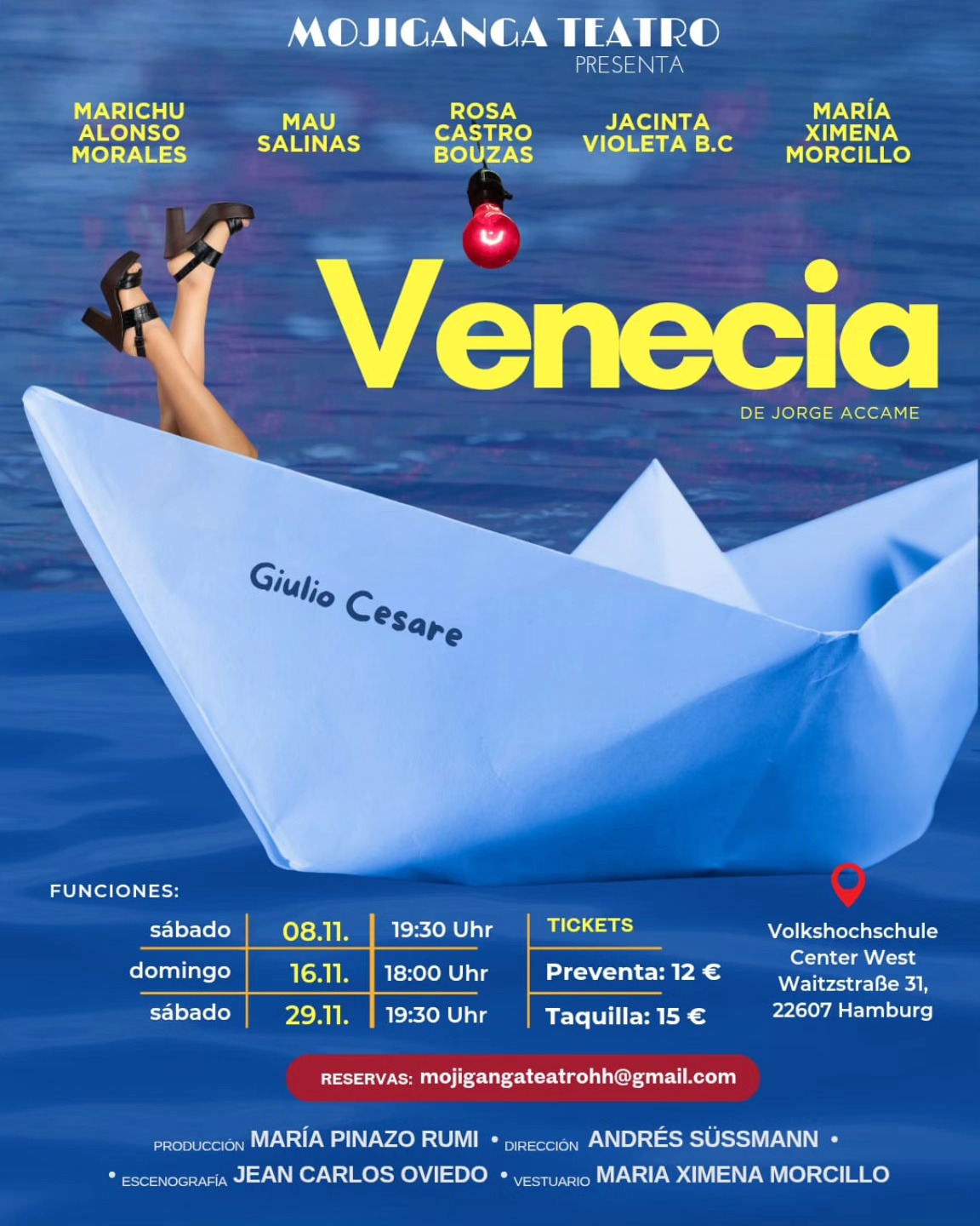 Afiche de Venecia. Plakat
